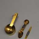 Foyucool Gold Measuring Cups and Spoons, Set of 13, Including 8 Dual Sided Magnetic Measuring Spoons set with Leveler, 5 Measuring Cups, Stainless Steel Kitchen Gadgets for Liquid & Dry Ingredients