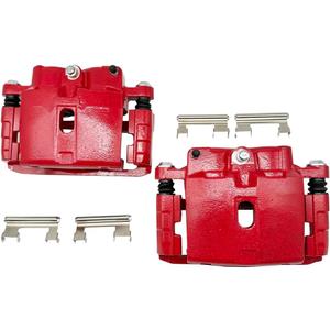 18B4729 18B4728 Front/Rear Pair Disc Brake Caliper Assembly w/Bracket for 1999-2013 Chevrolet for 2002-2006 Cadillac for 1999-2013 GMC Sierra 1500 for 2003-2009 Hummer H2 S4728