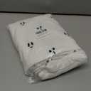 Halloween Pillow Covers 18x18 inch Set of 2 White Ghost Throw Pillow Cases Soft Plush Faux Fur Wool Couch Cushion Case for Chair Sofa Bedroom Living Room Home Decor