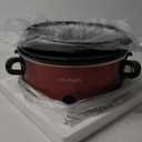 Crock-Pot 6-Quart Cook & Carry Oval Manual Portable Slow Cooker, Red - SCCPVL600-R