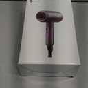 slopehill Professional Ionic Hair Dryer, Powerful 1800W Fast Drying Low Noise Blow Dryer with 2 Concentrator Nozzle 1 Diffuser Attachments for Home Salon Travel (Grey)