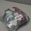 Geyoga 48 Pcs Mini Snowman Christmas Stockings Bulk Black and White Mini Stockings Fireplace Hanging Stocks Small Felt Elf Christmas Stocks Ornaments Decor for Xmas Tree Fireplace