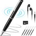 64GB Digital Voice Recorder, Loan Chiangmai with AI-Intelligent Noise Reduction - Voice Activated Sound Audio Tape Recorder Device for Lectures, Meetings, Work, Interviews