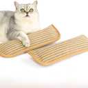 2 x 2 Pack Cat Toys Pillows Catnip Kicker Pillow Catnip Toys Knitted Natural Sisal Chew Sticks Interactive Cat Nip Kitty Toys for Cats Dental Care Teeth Cleaning Kittens Increase Appetite Calm