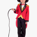 fun shack Kids Ringmaster Costume for Boys and Girls, Circus Ringmaster Outfit for Kids, Fun Carnival Dress-Up(whip last not included), M