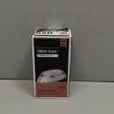 Newbealer Travel Iron with Dual Voltage - 120V/220V Lightweight Dry Iron for Clothes (No Steam), Non-Stick Ceramic Soleplate, 302 Heat Press Machine, w/Spray Bottle, Pouch & Silicone Stand (White)