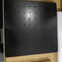 Delta Modern 14 Series Square Rain Shower System Faucet Set, Rainfall Matte Black Shower Head and Handle Set, Valve Trim Kit, 10 Inch, Matte Black 342701-BL