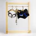 2 x Doll Clothes for 17cm Doll Dress Up, 2-4 Piece Cute Outfit Accessories Set (Cool Black Hoodies)