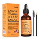 10 x Batana Oil for Hair Growth Dr Sebi Organic, 100% Raw Pure & Natural Botana Oil from Honduras, Deeply Nourishing Scalp for Hair Thicker and Stronger (2 Fl Oz, Pure)