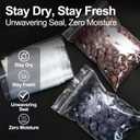 AGBOLO Small Plastic Bags, 1200ct 4"x6" Premium Small Zip Baggies Resealable, 2 Mil(2 Layer) Ultra Strong & Durable Mini Zipper Bags for Jewelry and Business - Clear