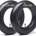 2 Pack 3.00/3.50-8 Replacement Inner Tubes with TR4 Valve Stem for pneumatic wheelbarrow wheel,cart wheel, garden cart, wagons - Made From Heavy Duty, Thick Premium Rubber