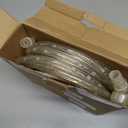 Brizled Color Changing Rope Lights, 18ft 180 LED RGB Rope Lights, Connectable Christmas Light Indoor Tube Lighting with Remote Outdoor White Tube Light Waterproof Color Outdoor Lighting for Xmas Decor (RGB (Red, Green, Blue))