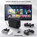 Controller Adapter Converter Compatible with PS5/PS4/PS3/Switch 2/Switch/PC,Makes PS-5/PS-4/Xbox/Switch Pro Controllers Compatible with Your Switch 2/Switch/PS5/PS4 Console
