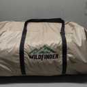Inflatable Tent with Skylight & Stove Jack,Blow Up Tents, Hot Tent, Off White, 4-6P