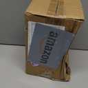 Ribbed Glass Vase, Clear Flower Vase for Bouquet, Glass Vases for Flowers, Modern Vases for Living Room, Bedroom, Kitchen, Dining Table, Office, Wedding, 8.6 Inches