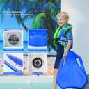 SAFEBAO Electric Swimming Kickboard for Kids,Motorized Swim Board with Water Gun, Motorized Swim Training for Children Adults,60N Thrust,198 lbs Buoyancy,25V Rechargeable Battery,Age 36 Months up