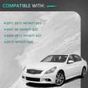 Front Left Driver Side Door Lock Actuator & Remote Control Assembly Compatible for Infiniti G25 G35 G37 Q40 2007-2015 Replace 80501-JK600