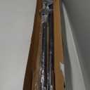 Tension Shower Curtain Rod 51-86In(4.25-7.16Ft), Tension Shower Rod No Drilling for Bathroom or Window Closet, Adjustable Spring Shower Rod, Easy to Install Never Rust, Rod Diameter 1.26Inch-Black (51''-86'', Black)