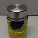 Earth&ME 17 OZ Soup Thermo for Hot & Cold Food for Kids, Vacuum Insulated Steel Lunch Container, Kids Wide Mouth Bento Thermal Food Jar, Warm Food Lunchbox Thermo Bowls with Spoon (Yellow Ducks)