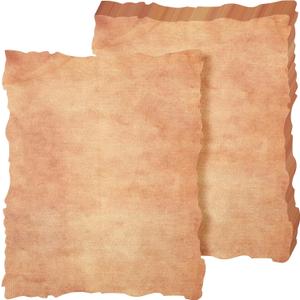 Harloon 100 Sheets Vintage Old Looking Cotton Watercolor Paper Cardstock Blank 200 GSM Thick Antiqued Deckle Edge Virgin Paper for Drawing Writing Printing Invitations Greeting(8.5x11 Inch,50 Pcs)