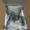 X-cosrack 15 Adjustable Dividers Pot and Pan Organizer Rack, 7" D x 32" W x 7.1" H, 3 in 1, Expandable Lid Bakeware Cupboard Rack Holder for Kitchen Cabinet Pantry Countertop, Black (Patent Pending)