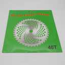 Replacement 255MM 40T/60T/80T Brush Cutter Blade Compatible with Cutting Grass Tree Circular Saw Blade Trimmer Lawn Mower Cutter (40 Teeth)