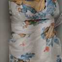 Franco Peter Rabbit Book Easter Basket Stuffer & Spring Kids Bedding Super Soft Cozy Throw, 46 in x 60 in, (Officially Licensed Product)