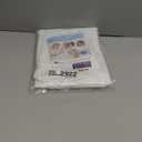 Kingnex Down Feather Proof Body Pillow Protectors 20x54 Waterproof Soft Bamboo Viscose Terry Pillow Covers 1 Pack Only 21x55 (White)