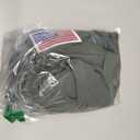 Kids Fighter Pilot Costume, Boys Green Tactical Aviator Suit Air Force Jumpsuit with Accessories Halloween Dress Up (13-14Y)