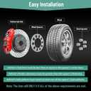 4PCS Universal Wheel Spacers 3/10 Inch (7.8mm) for 5 Lug Wheel Spacers Vehicles Fits Bolt Patterns 5x4.25, 5x110, 5x112, 5x4.5, 5x115, 5x120, 5x4.75, 5x5.0 Cars & Light Trucks