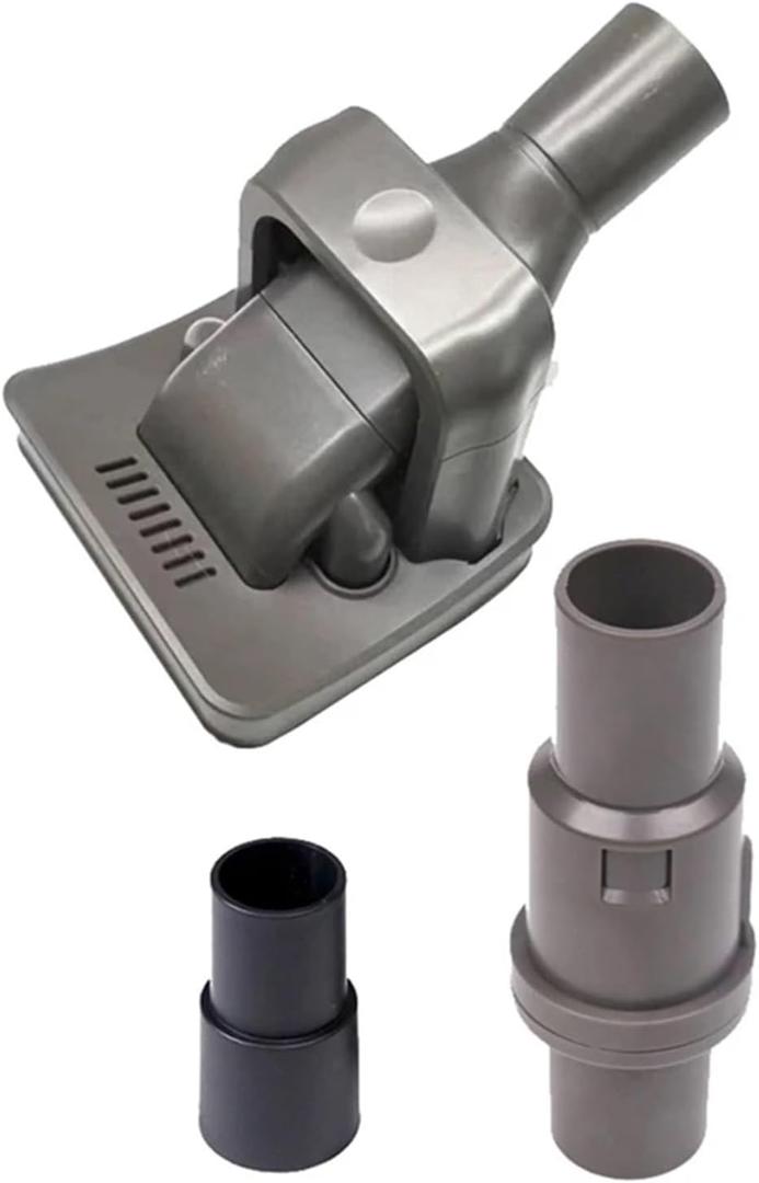 Pet Dog Hair Brush Vacuum Attachment Pet Grooming Kit for V15 V12 V11 V10 V8 V7 V6 & Dc Series Pet Brush (Grayred)