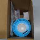 Qilery 122 Pcs Baby Shower Games Guess How Many Bears 100 Guessing Cards 20 Pencils 1 Bottle 1 Wood Standing Sign for Baby Shower Games Gender Reveal Party Decoration(Blue)