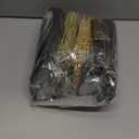 50 Sets 14 oz Charcuterie Cups with Sticks and Bags, Individual Black Paper Charcuterie Boxes Disposable Individual Appetizer Serving Cups (50 Cups + 200 Cocktail Picks + 50 Bags + 50 Ties)