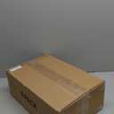 Thicken & Sturdy Clear Shoe Storage Organizer with Magnetic Door, Stackable Boxes for Closet, Foldable Space-Saving Shoe Rack for Sneaker Boot Container, Plastic Shoe Cabinet Shoe Box 6 Pack, White