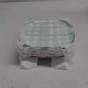 Selamica Porcelain Square Dessert Salad Pasta Steak Plates 10 inches ceramic plates set of 6 microwave/dishwasher/oven safe, Assorted Colors