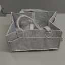 Mr. Pen- Baby Diaper Caddy Organizer, Car Caddy, Portable Organizer for Changing Table, Nursery (1 Pack, Regular, Gray)