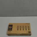 E14 LED Bulb Dimmable, 40W Equivalent, Filament Clear Glass, 4W 400LM, Soft White 2700K, E14 European Base Light Bulbs, Pack of 5