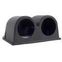 ESUPPORT Car 2" 52mm Dual Hole Dash Gauge Pod Holder Black