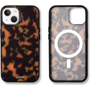 Sonix Case for iPhone 15, 14, 13 | Compatible with MagSafe | 10ft Drop Tested | Tortoise Shell | Brown Tort