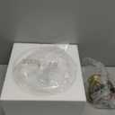 Gold Semi Flush Mount Ceiling Light Mid-Century Vintage Hallway Light Fixtures with Milk Glass Shade Schoolhouse Style Brass for Entryway Kitchen Bedroom Foyer Bathroom, 10.7 Inch