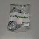 PRETTYGARDEN Women's Summer Spaghetti Strap Tank Tops Sleeveless Camisole Blouses Asymmetrical Going Out Basic Tank Shirt (Gray, L)