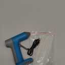 Tilswall Cordless Hot Glue Gun, Rapid 30s Preheat, Mini glue gun and sticks set with 2000mAh Type-C Rechargeable, Smart Power Off, 20 Premium Glue Sticks, Ideal for DIY Crafts, Gift Making Blue