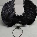 Angel Costume Wings and Halo Angel Costume for Women Girls Kids Halloween Christmas