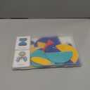 LiKee Open Ended Wooden Shape Puzzles (36 Blocks&60 Cards) for Toddlers 3+ Years Old, Montessori Development Toys Preschool Education Activity Travel Toy Board Games for Kids 4-8 Yrs