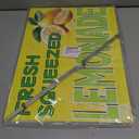 3 Pcs Lemonade Sign,12" x 16'' Fresh Squeezed Lemonade Yard Lawn Sign with Steel Stakes Double Sided Lemonade Stand Birthday Party Decorations for Lemonade Stand Supplies Store Home Outdoor