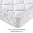 Letmxiu Premium Crib & Toddler Mattress,100% Knitted Fabric, Premium Fleece Surface-Hypoallergenic, 5" Thick Firm Soft Crib Mattress, Non-Toxic - Fits Standard Cribs & Toddler Beds