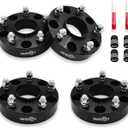 4 Pack 5x139.7mm Wheel Spacers for 2012-2018 Ram 1500 4WD, 1.5" Thick Forged Hubcentric Tire Spacer, M14x1.5 Thread Studs & 77.8mm Centric Bore, 5x5.5 Hub Centric Wheel Adapters