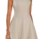 Women's A Line Cocktail Dresses Mini Tank Sleeveless Business Casual Work Graduation Wedding Club Party Short Dress, L 
