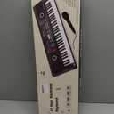 61 Key Keyboard Piano with Built-in Speaker and Microphone, Portable Electronic Digital Piano for Beginners, Perfect Musical Starter Instrument, Ideal Gift for Aspiring Musicians