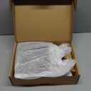 Shower Heads with Handheld Combo, 10 Inch High Pressure Rain Shower Head, Height Adjustable Dual 2 in 1 Shower Head System with Stainless Steel Hose, Matte Black